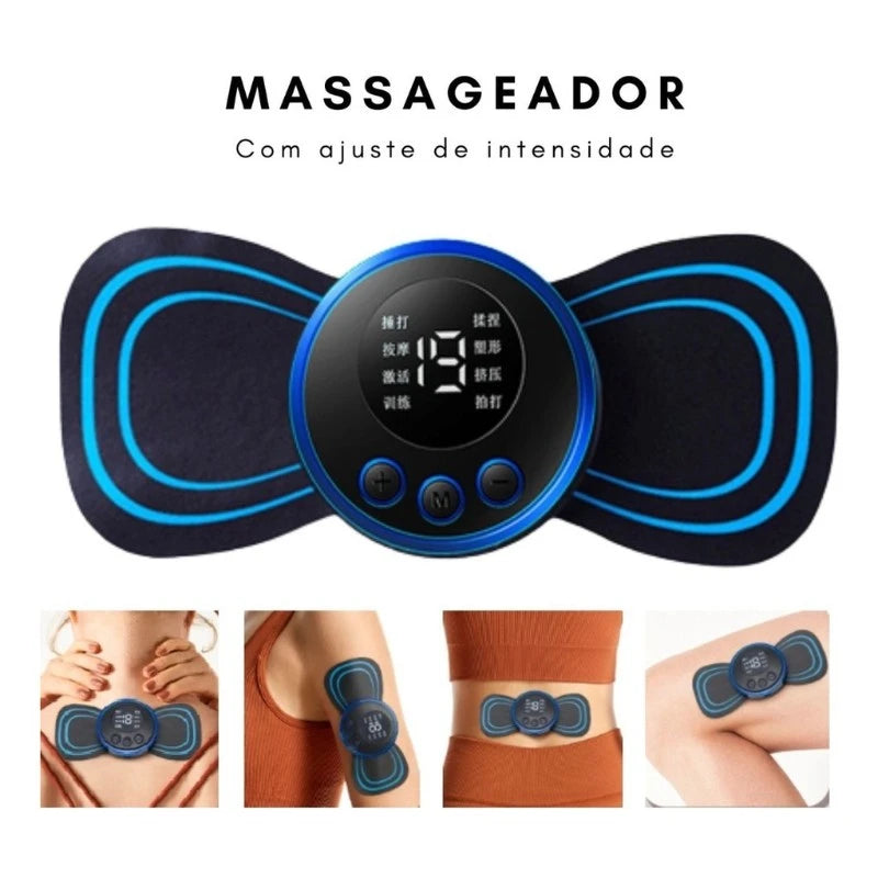 Mini Massageador Eléctrico Portable