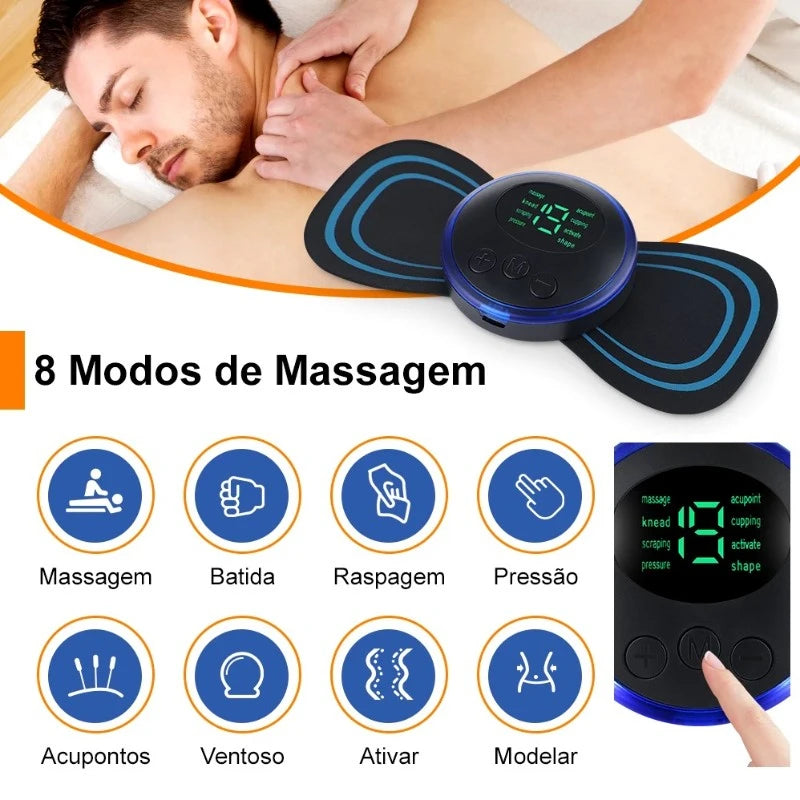 Mini Massageador Eléctrico Portable